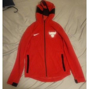 CHICAGO BULLS SHOWTIME HOODIE FZ - RED KIDS